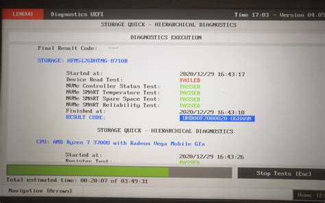 Lenovo hard drive diagnostics